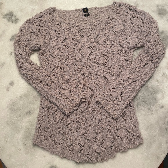 Stunning Open Knit Tunic Sweater - Picture 1 of 5